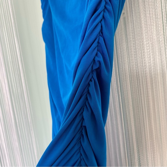 Seduction Strapless Slinky Ruched Party Dress NWOT Size XS - Picture 9 of 16